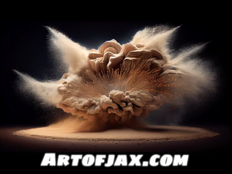 Unveiling the Magic of Jax’s AI-Enhanced Digital Art: A Symphony of Explosions