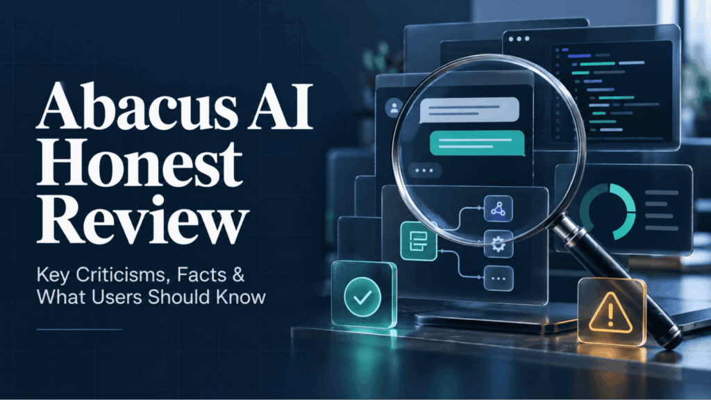 Abacus AI Honest Review: Key Criticisms, Facts & What Users Should Know