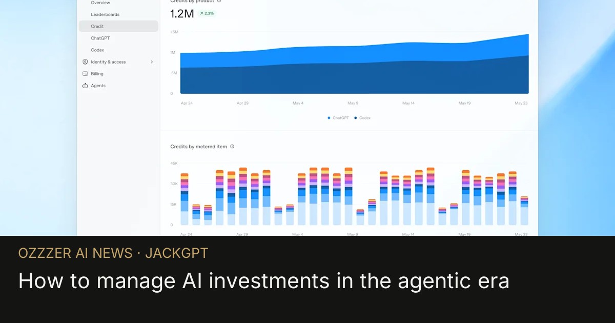 How to manage AI investments in the agentic era