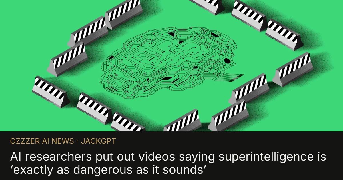 AI researchers put out videos saying superintelligence is ‘exactly as dangerous as it sounds’
