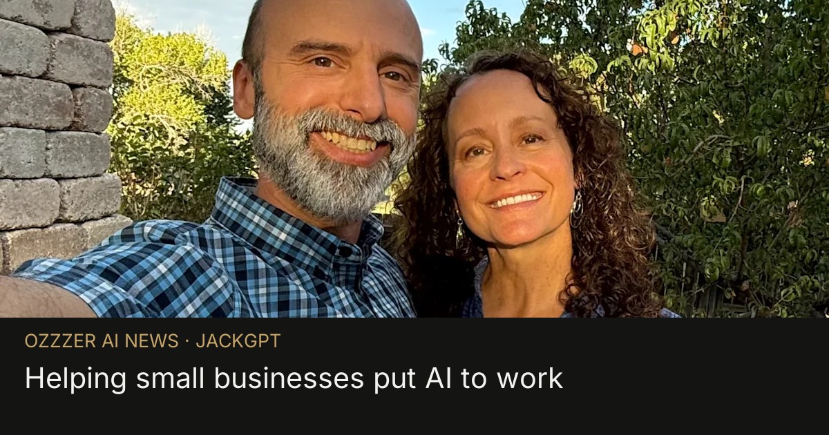Helping small businesses put AI to work